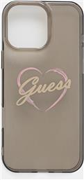 ΘΗΚΗ ΚΙΝΗΤΟΥ IPHONE 16 PRO MAX 6.9'' ΧΡΩΜΑ: ΔΙΑΦΑΝΟ, GUHCP16XHCHGSPK GUESS