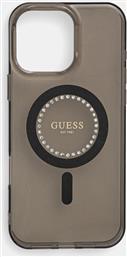 ΘΗΚΗ ΚΙΝΗΤΟΥ IPHONE 16 PRO MAX 6.9 ΧΡΩΜΑ: ΜΑΥΡΟ, GUHMP16XPFTDTEK GUESS