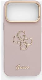 ΘΗΚΗ ΚΙΝΗΤΟΥ IPHONE 17 PRO MAX ΧΡΩΜΑ: ΡΟΖ, GUHCP17XPCS4GSP GUESS