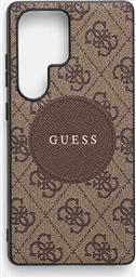 ΘΗΚΗ ΚΙΝΗΤΟΥ SAMSUNG GALAXY S25 ULTRA ΧΡΩΜΑ: ΚΑΦΕ, GUHMS25LP4PGRSGW GUESS