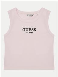 ΤΟΠ J4YI16 KBZP4 ΡΟΖ REGULAR FIT GUESS