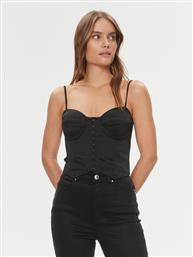 ΤΟΠ W4RH17 WD1R2 ΜΑΥΡΟ SLIM FIT GUESS