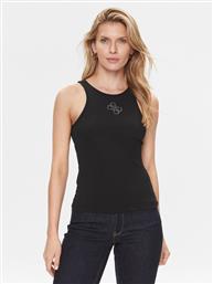 ΤΟΠ W4RP43 KAZH2 ΜΑΥΡΟ SLIM FIT GUESS