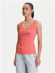 ΤΟΠ W5YP00 KCXJ2 ΡΟΖ REGULAR FIT GUESS