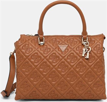 ΤΣΑΝΤΑ ADELASIA ΧΡΩΜΑ: ΚΑΦΕ, HWQL96 58060 GUESS
