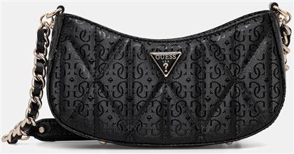 ΤΣΑΝΤΑ ALDINA ΧΡΩΜΑ: ΜΑΥΡΟ, HWGG96 63170 GUESS