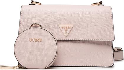 ΤΣΑΝΤΑ ALEXIE CROSSBODY FLAP HWVG84 16190 ΡΟΖ GUESS