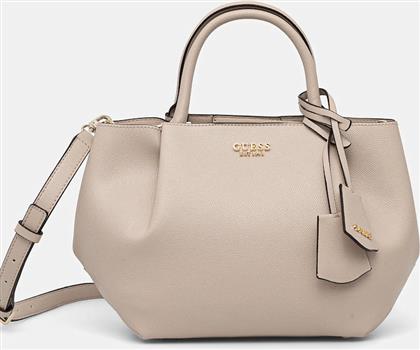 ΤΣΑΝΤΑ AMORETTE ΧΡΩΜΑ: ΜΠΕΖ, HWBG78 98060 GUESS