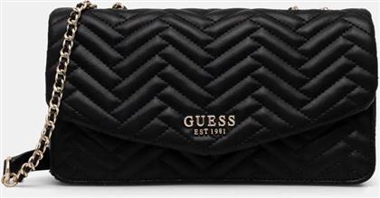 ΤΣΑΝΤΑ ANNING ΧΡΩΜΑ: ΜΑΥΡΟ, HWQG95 08210 GUESS