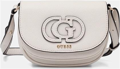 ΤΣΑΝΤΑ CALEBRA ΧΡΩΜΑ: ΑΣΠΡΟ, HWBG95 36780 GUESS