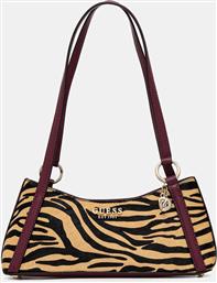 ΤΣΑΝΤΑ DOMITILLA ΧΡΩΜΑ: ΚΑΦΕ, HWZG75 29180 GUESS