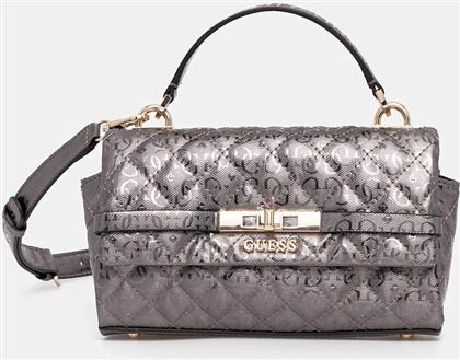 ΤΣΑΝΤΑ IDRA ΧΡΩΜΑ: ΑΣΗΜΙ, HWGM81 57200 GUESS