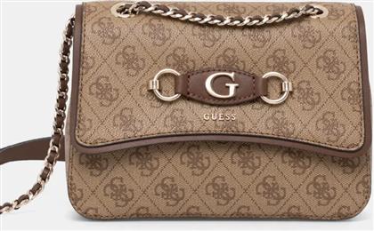 ΤΣΑΝΤΑ IZZY ΧΡΩΜΑ: ΚΑΦΕ, HWSG86 54190 GUESS