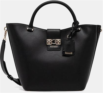 ΤΣΑΝΤΑ JANE ΧΡΩΜΑ: ΜΑΥΡΟ, HWVG98 91220 GUESS
