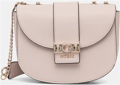 ΤΣΑΝΤΑ JANE ΧΡΩΜΑ: ΡΟΖ, HWVG98 91210 GUESS