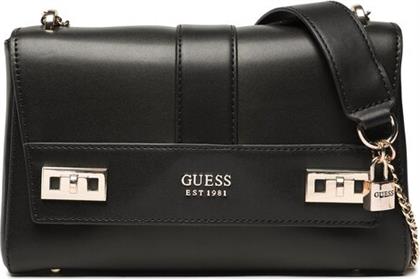 ΤΣΑΝΤΑ KATEY (VC) HWVC78 70190 ΜΑΥΡΟ GUESS