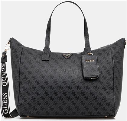 ΤΣΑΝΤΑ LATONA ΧΡΩΜΑ: ΓΚΡΙ, TWLB92 11017 GUESS