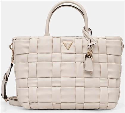 ΤΣΑΝΤΑ MARION ΧΡΩΜΑ: ΜΠΕΖ, HWWG80 72060 GUESS