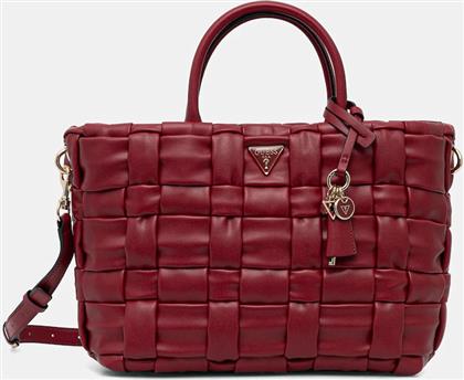 ΤΣΑΝΤΑ MARION ΧΡΩΜΑ: ΚΟΚΚΙΝΟ, HWWG80 72060 GUESS