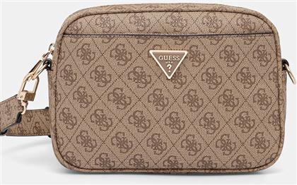 ΤΣΑΝΤΑ MERIDIAN ΧΡΩΜΑ: ΜΠΕΖ, HWSG69 74140 GUESS