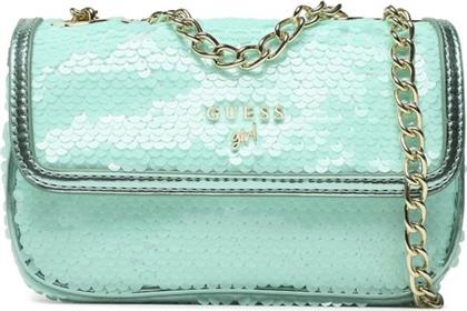 ΤΣΑΝΤΑ MINI CROSSBODY BAG J3GZ12 WFHI0 ΤΥΡΚΟΥΑΖ GUESS