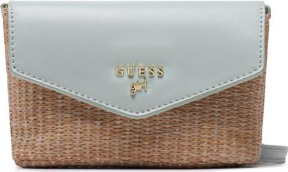 ΤΣΑΝΤΑ MINI SHOULDER TOTE B J3GZ18 WFHH0 ΤΥΡΚΟΥΑΖ GUESS