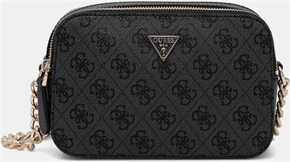 ΤΣΑΝΤΑ NOELLE ΧΡΩΜΑ: ΓΚΡΙ, HWBG96 72140 GUESS