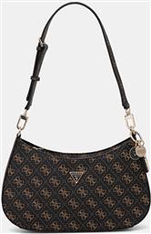 ΤΣΑΝΤΑ NOELLE ΧΡΩΜΑ: ΚΑΦΕ, HWQG96 72180 GUESS