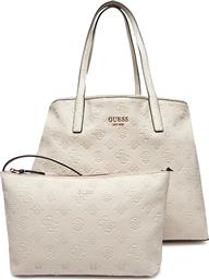 ΤΣΑΝΤΑ ΩΜΟΥ VIKKY II LARGE 2 IN HWPG9318290 ΕΚΡΟΥ GUESS