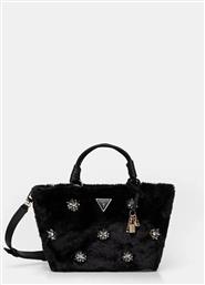 ΤΣΑΝΤΑ SHAIDA ΧΡΩΜΑ: ΜΑΥΡΟ, HWWE81 43220 GUESS