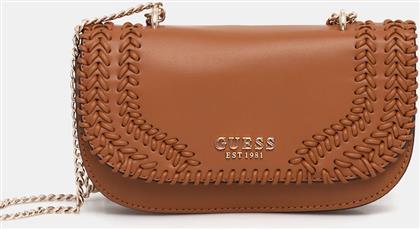 ΤΣΑΝΤΑ TATUM ΧΡΩΜΑ: ΚΑΦΕ, HWNG96 67210 GUESS