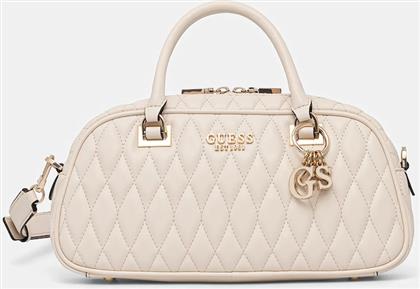 ΤΣΑΝΤΑ VALLA ΧΡΩΜΑ: ΜΠΕΖ, HWQG81 22050 GUESS