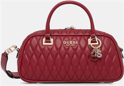 ΤΣΑΝΤΑ VALLA ΧΡΩΜΑ: ΚΟΚΚΙΝΟ, HWQG81 22050 GUESS