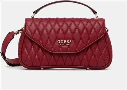 ΤΣΑΝΤΑ VALLA ΧΡΩΜΑ: ΚΟΚΚΙΝΟ, HWQG81 22200 GUESS