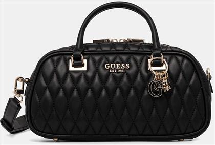 ΤΣΑΝΤΑ VALLA ΧΡΩΜΑ: ΜΑΥΡΟ, HWQG81 22050 GUESS