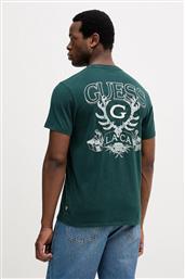 ΒΑΜΒΑΚΕΡΟ ΜΠΛΟΥΖΑΚΙ ΑΝΔΡΙΚΟ, ΧΡΩΜΑ: ΠΡΑΣΙΝΟ, M5BI61 KBZV1 GUESS