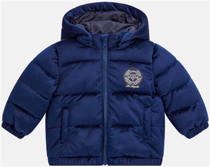 ΒΡΕΦΙΚΟ ΜΠΟΥΦΑΝ ΚΑΠΙΤΟΝΕ ΜΕ ΛΟΓΟΤΥΠΟ ΣΤΟ ΣΤΗΘΟΣ - I5BL00WE900 ΣΚΟΥΡΟ ΜΠΛΕ GUESS