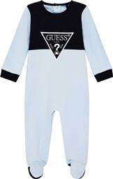 ΒΡΕΦΙΚΟ ΦΟΡΜΑΚΙ ΜΕ CONTRAST ΛΕΠΤΟΜΕΡΕΙΕΣ ΚΑΙ ΤΡΙΓΩΝΙΚΟ ΛΟΓΟΤΥΠΟ - H5YW07KA6W4 ΓΑΛΑΖΙΟ GUESS