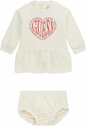 ΒΡΕΦΙΚΟ ΣΕΤ ΦΟΡΕΜΑ ΜΕ ΒΡΑΚΑΚΙ (2 ΤΕΜΑΧΙΑ) - A5YK06KAD74 ΕΚΡΟΥ GUESS