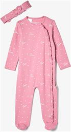 ΒΡΕΦΙΚΟ ΣΕΤ ΦΟΡΜΑΚΙ ΜΕ ΚΟΡΔΕΛΑ - S5YG11KBZP4 ΡΟΖ GUESS