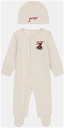 ΒΡΕΦΙΚΟ ΣΕΤ ΦΟΡΜΑΚΙ ΜΕ ΣΚΟΥΦΟ (2 ΤΕΜΑΧΙΑ) - H5YW18KBZP4 ΚΡΕΜ GUESS