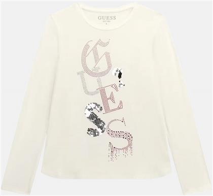 VSCOSE LS T-SHIRT ΜΠΛΟΥΖΑ ΠΑΙΔΙΚΟ GIRL GUESS