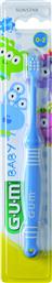 BABY 0-2 YEARS SOFT TOOTHBRUSH ΒΡΕΦΙΚΗ ΟΔΟΝΤΟΒΟΥΡΤΣΑ ΜΕ ΜΑΛΑΚΕΣ ΤΡΙΧΕΣ & ΜΙΚΡΗ ΚΕΦΑΛΗ ΓΙΑ ΕΥΚΟΛΙΑ ΣΤΗ ΧΡΗΣΗ 1 ΤΕΜΑΧΙΟ - ΓΑΛΑΖΙΟ GUM