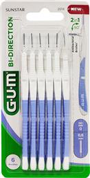 BI-DIRECTION CYLINDRICAL MICRO 0,6MM - ISO 0 ΜΩΒ ΒΟΥΡΤΣΑΚΙΑ ΑΜΦΙΔΡΟΜΗΣ ΚΑΤΕΥΘΥΝΣΗΣ ΜΕΣΟΔΟΝΤΙΩΝ ΔΙΑΣΤΗΜΑΤΩΝ (2014) 6 ΤΕΜΑΧΙΑ GUM