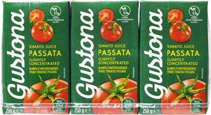 ΤΟΜΑΤΑ PASSATA 3X250G GUSTONA