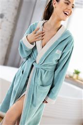 ΜΠΟΥΡΝΟΥΖΙ ΜΕ ΚΟΥΚΟΥΛΑ ΕΝΗΛΙΚΩΝ POLYCOTTON MEDIUM MONOGRAM OCEAN (ΥΦΑΣΜΑ: 60% COTTON - 40% POLYESTER, ΜΕΓΕΘΟΣ: MEDIUM, ΧΡΩΜΑ: OCEAN) - - 5206480681851 GUY LAROCHE