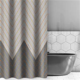 ΚΟΥΡΤΙΝΑ ΜΠΑΝΙΟΥ 180X185 CANYON ANTHRACITE (180X185) GUY LAROCHE