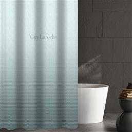 ΚΟΥΡΤΙΝΑ ΜΠΑΝΙΟΥ 180X185 CHRISTY AQUA GREY (180X185) GUY LAROCHE