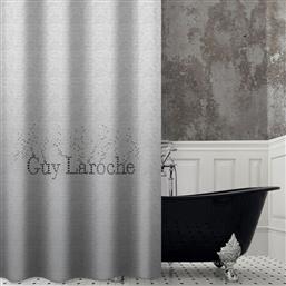 ΚΟΥΡΤΙΝΑ ΜΠΑΝΙΟΥ (180X185) ΜΕ ΤΡΟΥΚΣ PANDORA SILVER GUY LAROCHE