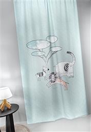 ΚΟΥΡΤΙΝΑ ΜΕ ΤΡΕΣΑ 145X270 BEBE ZOOTOPIA AQUA GREY (145X270) GUY LAROCHE